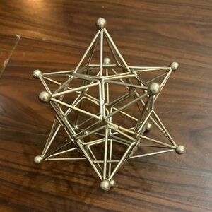 Geometric Metal Sculpture